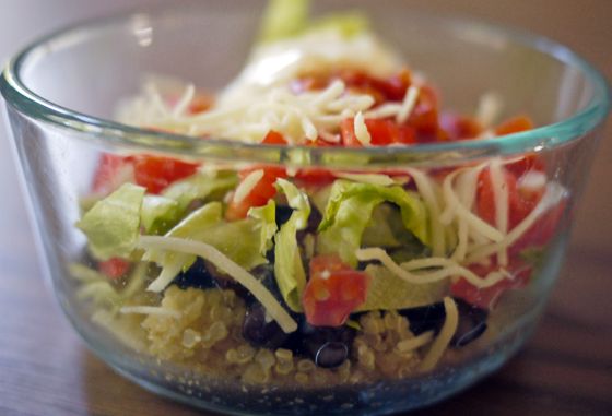How to cook quinoa perfectly so that you can even pack it for school lunch in this Mexican Lunch Bowll | Cool Mom Eats