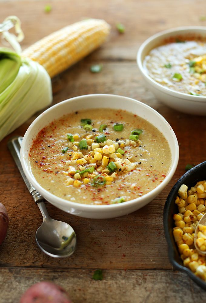 How to make corn stock, perfect for making this Simple Summer Corn Soup | Minimalist Baker