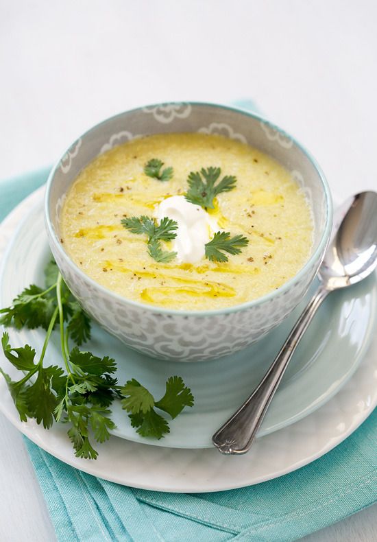 Making corn stock is an ingenious way to use leftover cobs and makes this Corn & Summer Squash Soup even more delicious | Love & Olive Oil