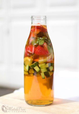 Big batch drink recipes: A Pimm's Cup Mocktail—with no alcohol! | The Gluten Free Lifesaver
