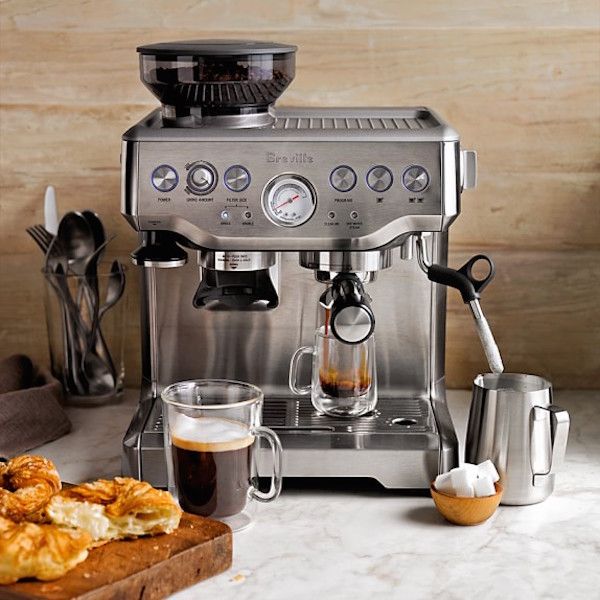 Best coffee makers: The Breville Barista Express lets you make coffee-shop style drinks at home.