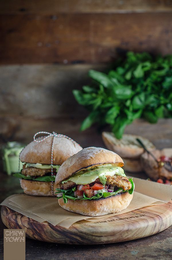 Globally Inspired Burger Recipes | Cotoletta Milanese Burger at ChewTown
