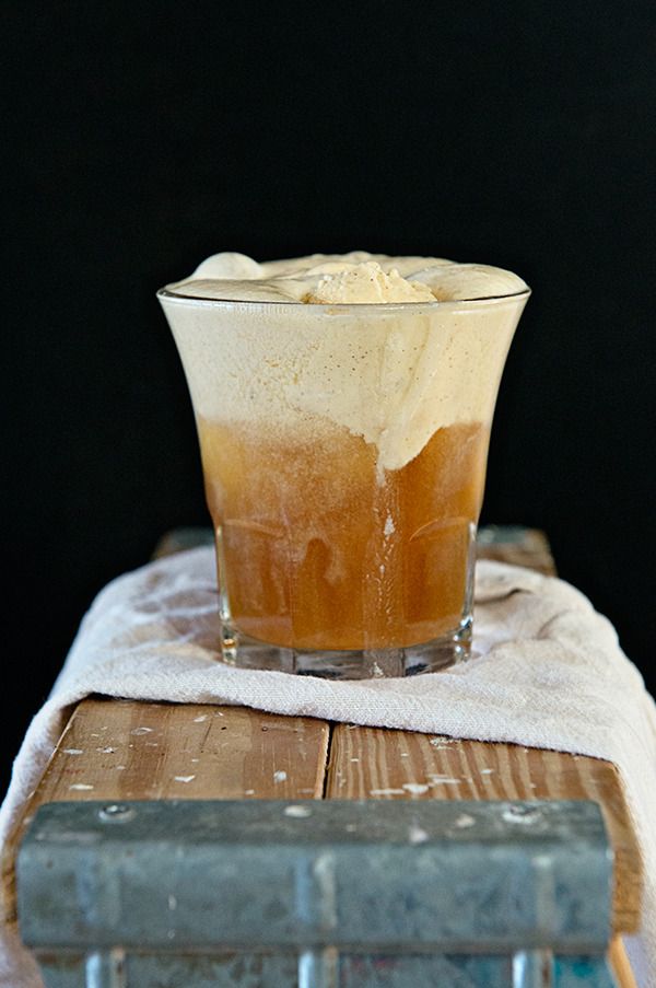 Creative frozen cocktails: Pumpkin and Hard Cider float at Dine and Dish