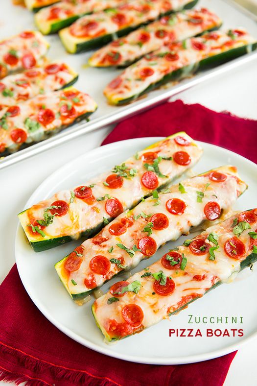 Genius idea! Introduce zucchini to picky eaters using this Zucchini Pizza Boats recipe | Cooking Classy