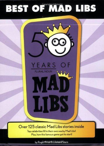 Best of Mad Libs book