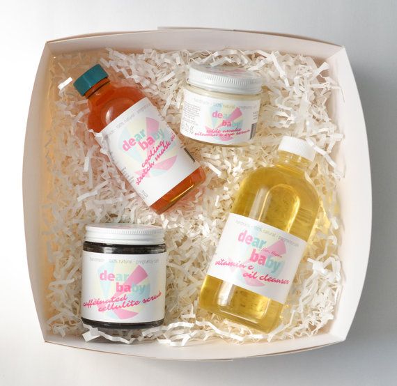 Dear Baby new mom gift set