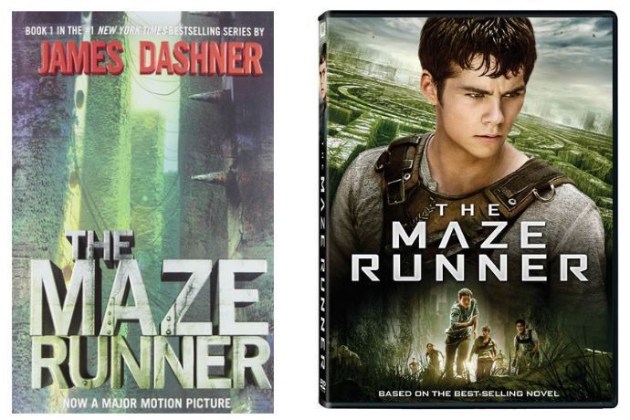 Great tween and teen books made into movies:  The Maze Runner by James Dashner