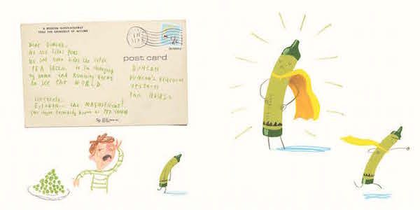 The Day the Crayons Came Home by Drew Daywalt and Oliver Jeffers. Pure fun.