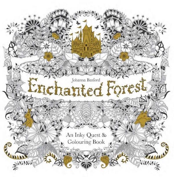 coloring books for adults: Enchanted Forest by Johanna Basford