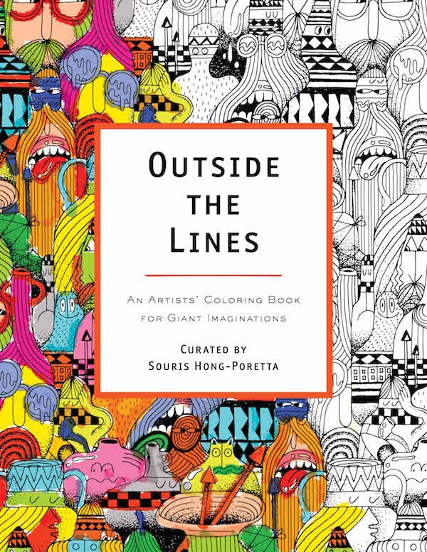 Coloring books for adults: The quirky, fun Outside the Lines by Souris Hong-Poretta