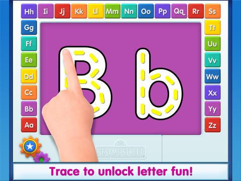 Elmo Loves ABCs app | best reading apps for little kids