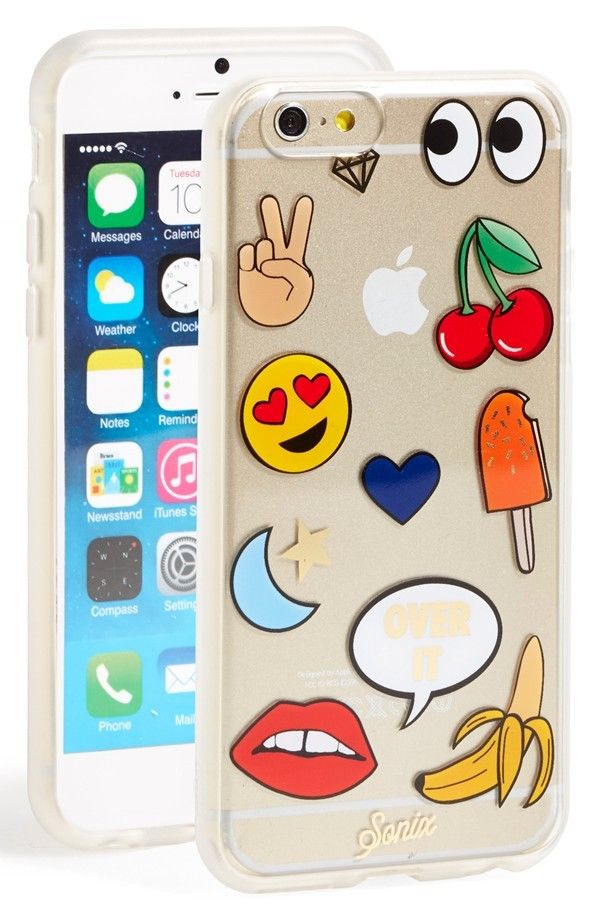 Emoji smart phone cases: The Emoticon case by Sonix