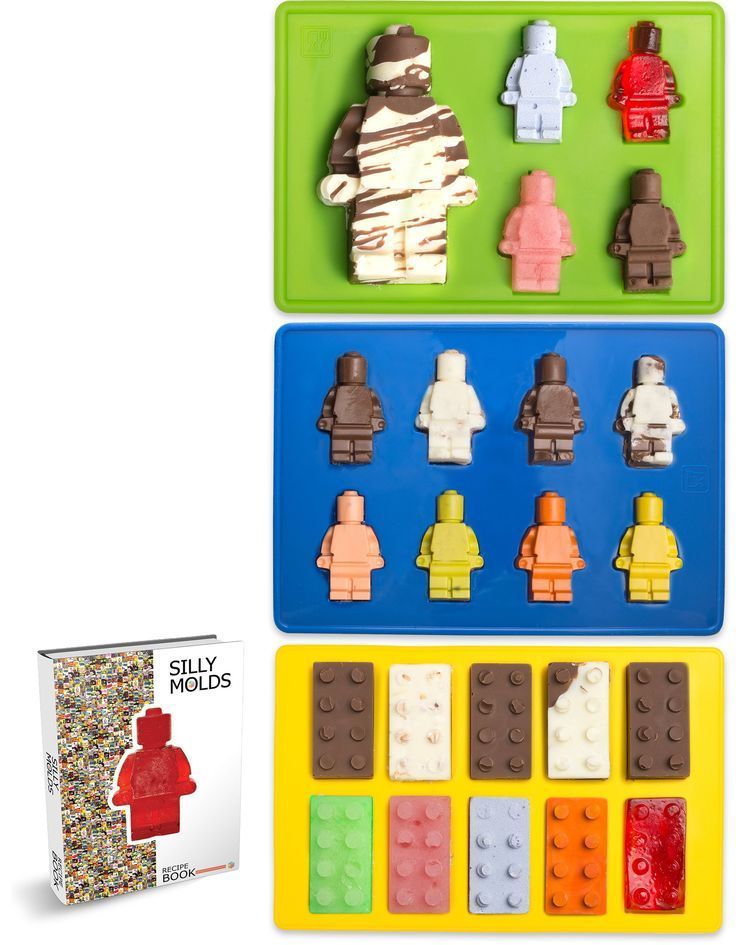 LEGO Figure and Bricks Candy Mold | Best gifts for kids in the kitchen: Cool Mom Eats holiday gift guide