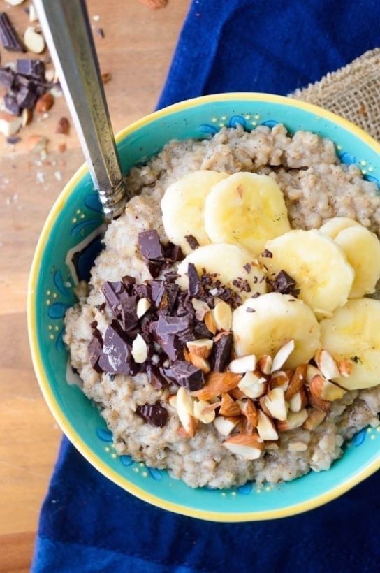 Try these overnight Slow Cooker Vanilla Bean Steel Oats and wake up to a delicious, hearty breakfast. | The Nutritious Kitchen