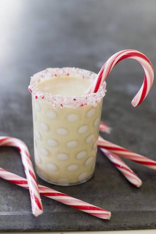 White Chocolate-Peppermint Eggnog by Sara Moulton may be the most perfect of all holiday eggnog drink recipes | Wichita Eagle