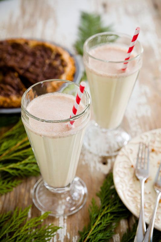Not all non-alcoholicy eggnog drink recipes are an afterthought. This Eggnog Soda is a fun drink in it's own right that the whole family will love | Community Table
