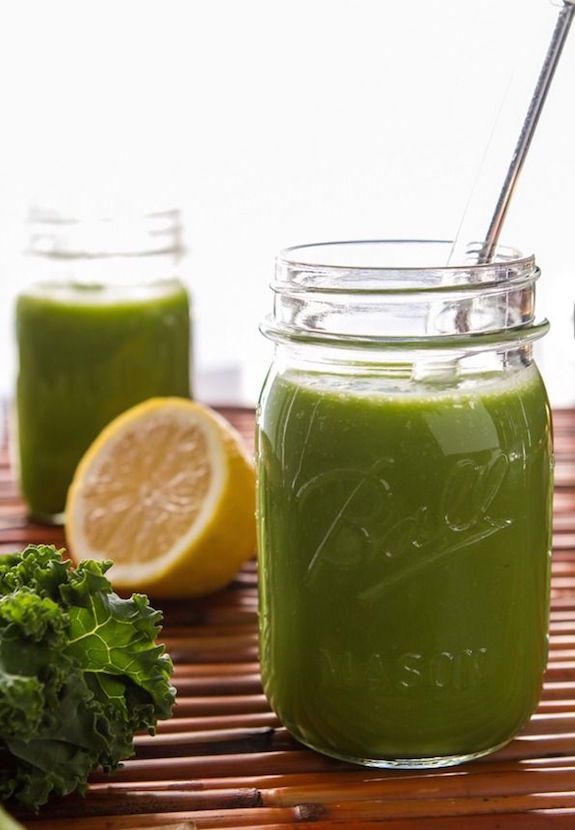 If going on a detox diet is too much, find ways to incorporate detoxifying smoothies like this Green Monster Smoothie into your diet. Easy & delicious | Oh She Glows
