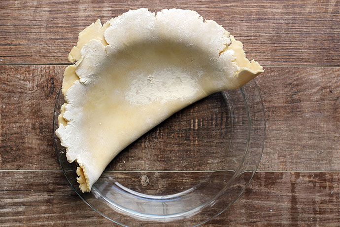 How to make pie dough in 5 easy steps: Tips for transferring the crust from your work surface to the pie plate | Cool Mom Eats