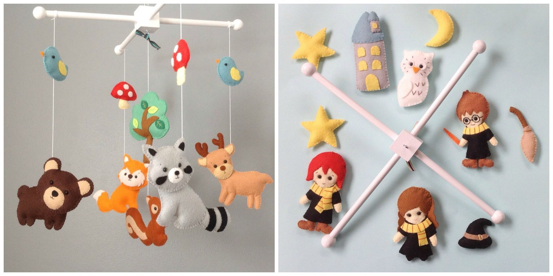 Coolest baby gifts of the year: Wonderfeltland handmade mobiles | Cool Mom Picks Editors' Best