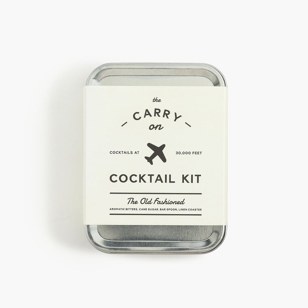 Last minute shipping deadlines and deals: Carry on Cocktail kit at J.Crew