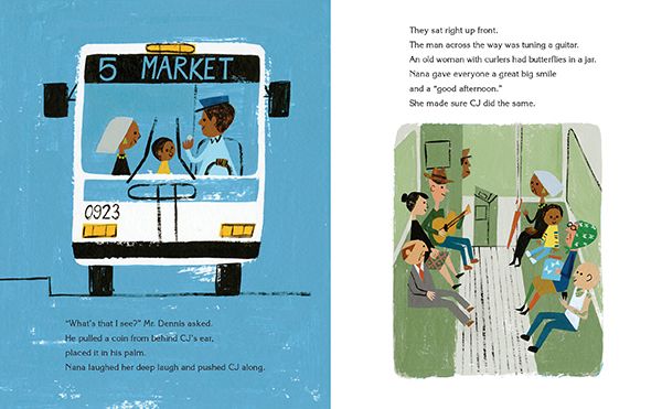 Last Stop on Market Street by Matt de la Peña and Christian Robinson | Editors' Best Children's Books of 2015