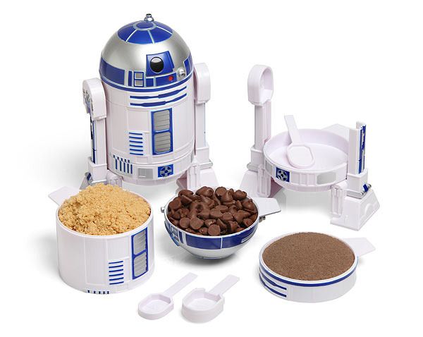 Last minute shipping deadlines and deals: R2D2 Star Wars measuring cup set at Think Geek