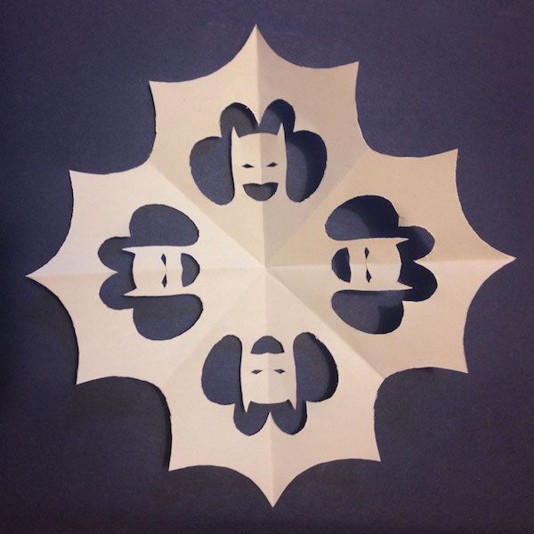 cool snowflake patterns | Easy Batman pattern at Good Comics