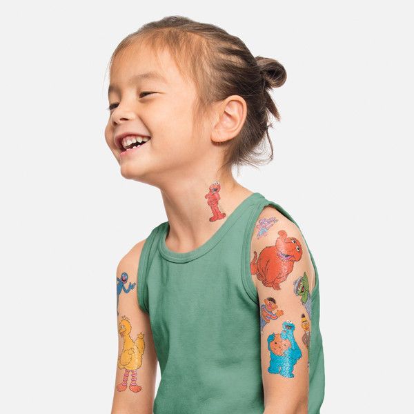 Sesame Street tattly tattoos: Great stocking stuffer for kids