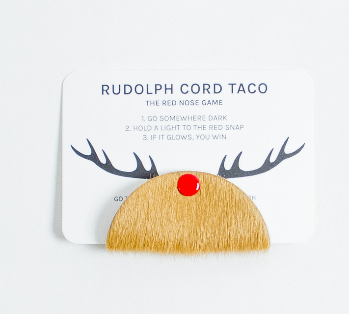 Rudolph cord taco | Cool tech gifts for men and women under $25