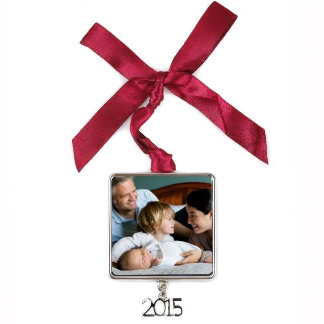 Personalized Photo Ornament by Planet Jill | cool custom photo gifts for the holidays