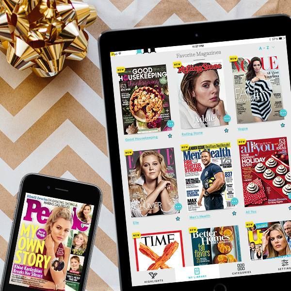 Last-minute tech gifts: Texture digital magazine subscription