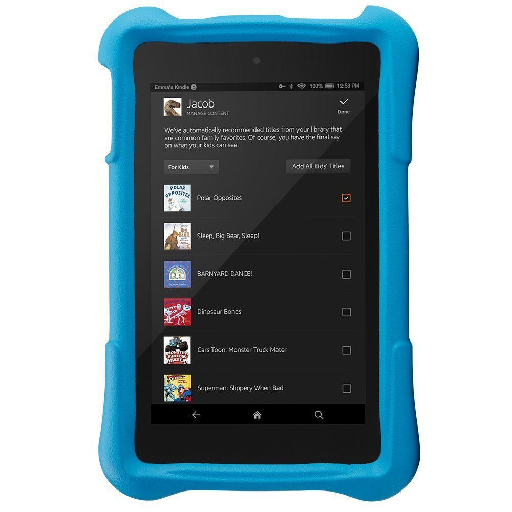 Best tablet for kids: Amazon Fire Kids Tablet gives younger kids the freedom to explore, plus security and parental controls we want too. 