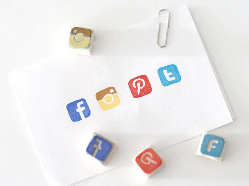 Social media stamps | Cool tech gifts for men and women under $25