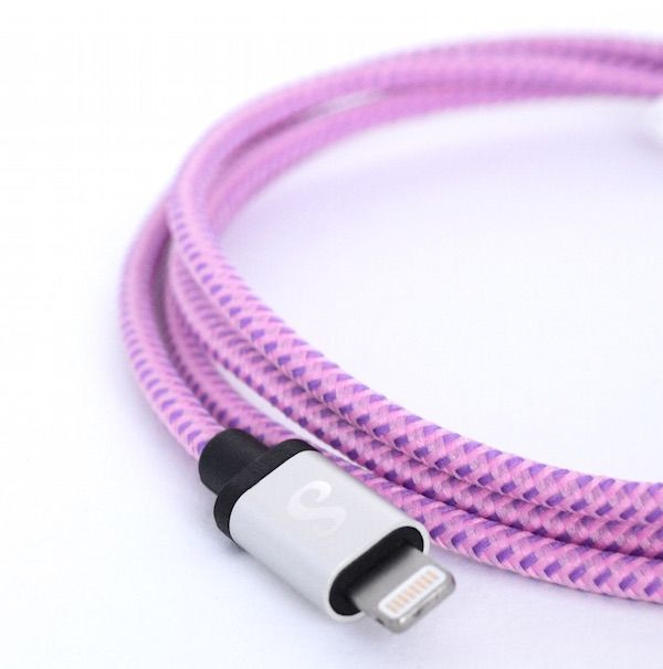 Colorful charging cables from SuperFly