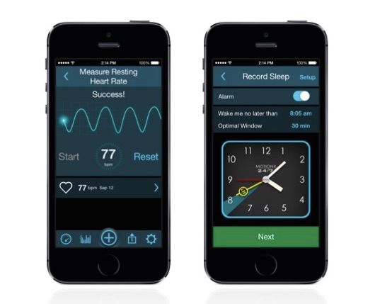 The MotionX 24/7 is a smart sleep tracking app that even measures your heart rate.