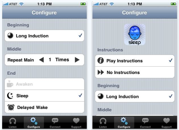 Get better sleep using Deep Sleep with Andrew Johnson app