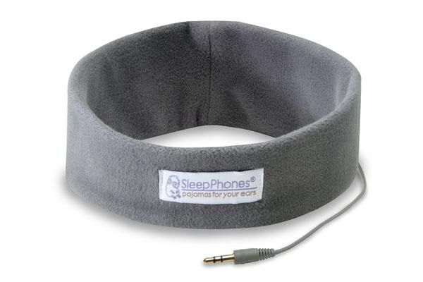 Cool new sleep gadgets: The SleepPhones headband has built-in speakers