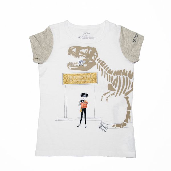 Science t-shirts for kids: Cool dino tee by J. Crew for AMNH 