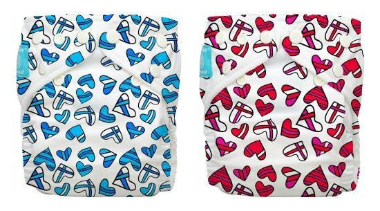 Valentine's gifts for babies: Charlie Bananas hybrid diaper covers