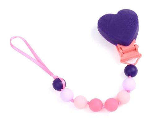 Valentine's gifts for babies: Where's My Pacifier? clip, by Chewbeads