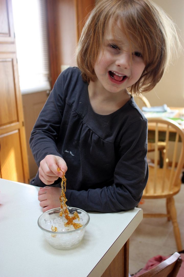 Educational activities: Make maple candy at Fun Crafts for Preschoolers