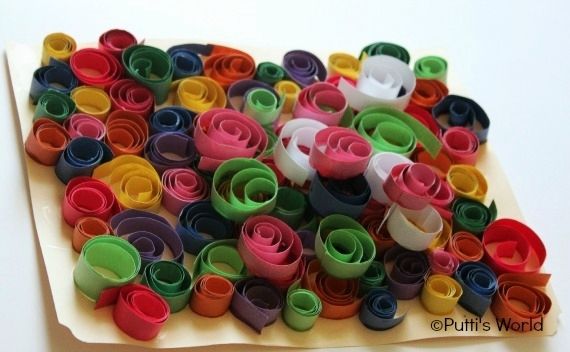Educational activities for kids: Try new crafts like quilling via Putti's World