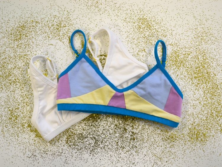 Yellowberry first bras for girls strike a balance between pretty and appropriate