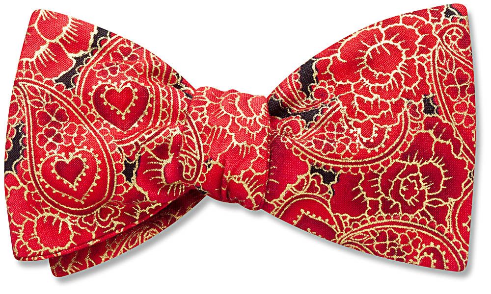 Valentine's gifts for him under 50: Amorous bow tie