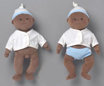 Boy dolls: plush cloth dolls by Sweet Cuddles
