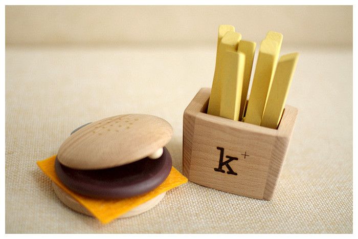 Hamburger set by Kiko+ | the mini life