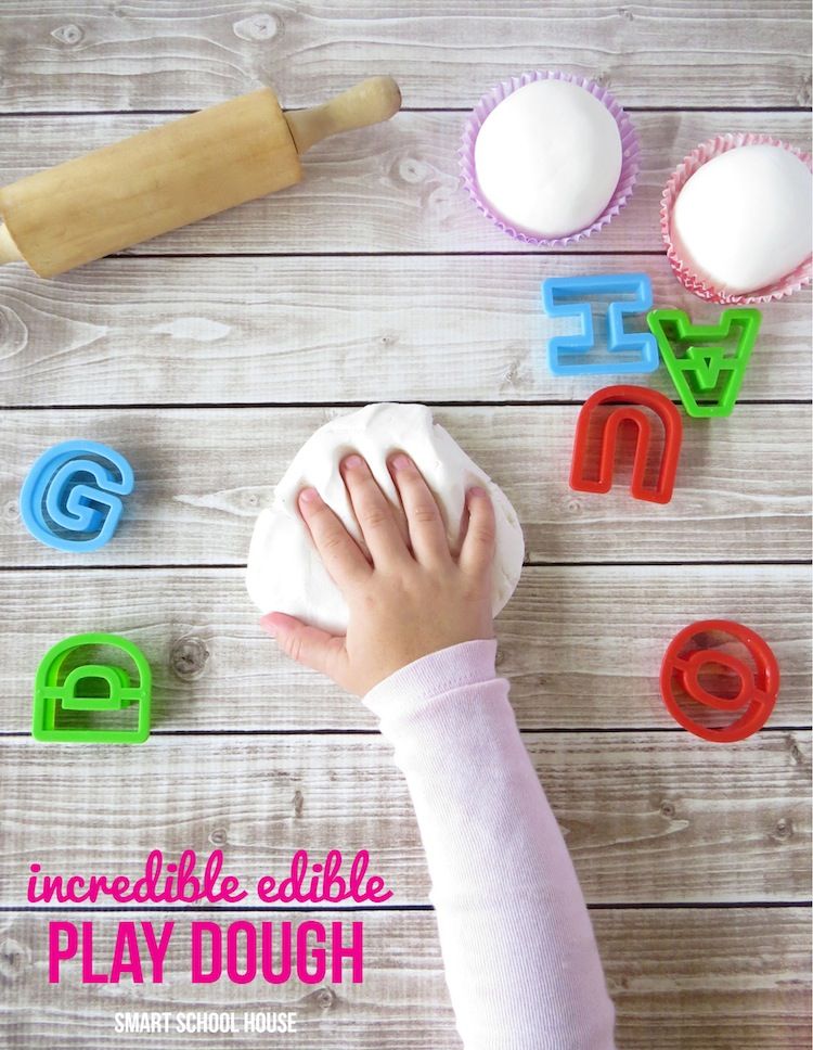 Kitchen projects to do with kids: Make homemade edible playdough | Smart Schoolhouse