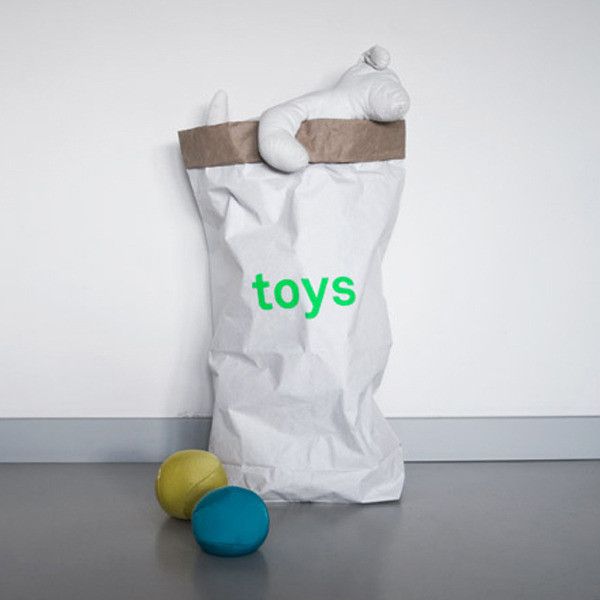 Toy storage bag by Kolor | the mini life