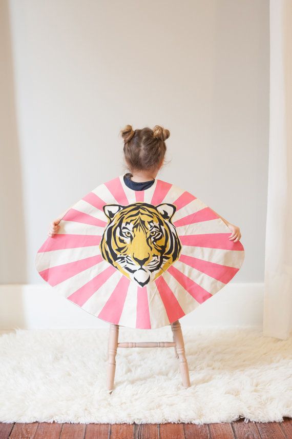 Handmade superhero capes | Tiger cape by Lovelane