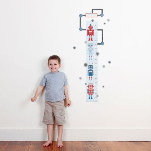 Tinyme Robots growth chart for kids